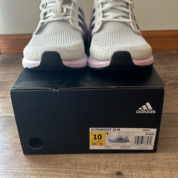 adidas UltraBoost 20 'Purple Tint' Women's Sneaker Running Shoe 10 - Picture 7 of 15